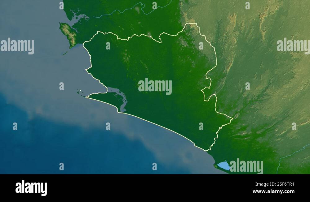 Southern Sierra Leone Extruded Physical Stock Video Footage Alamy