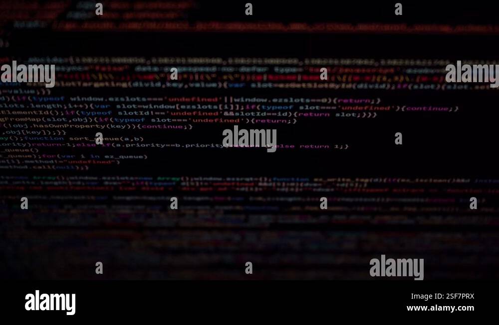 Machine learning code for artificial intelligence applications Stock ...