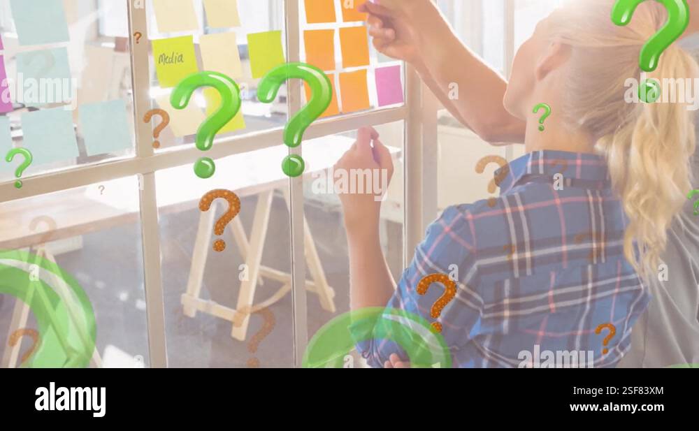 Animation red question marks over Stock Videos & Footage - HD and 4K ...