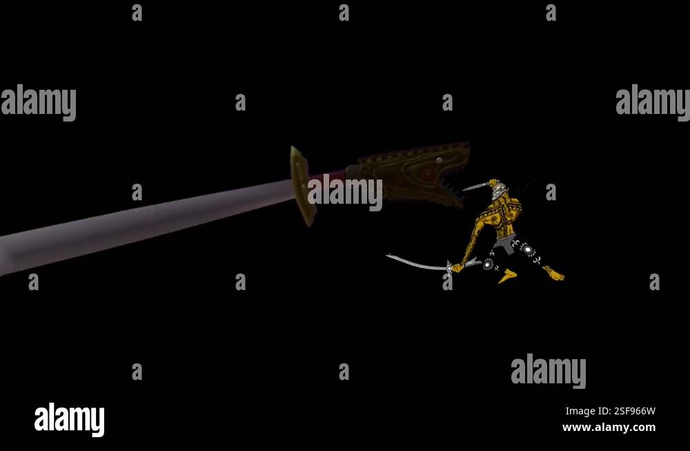 Fighting scene animation of a Kampilan sword versus Datu Lapu lapu ...