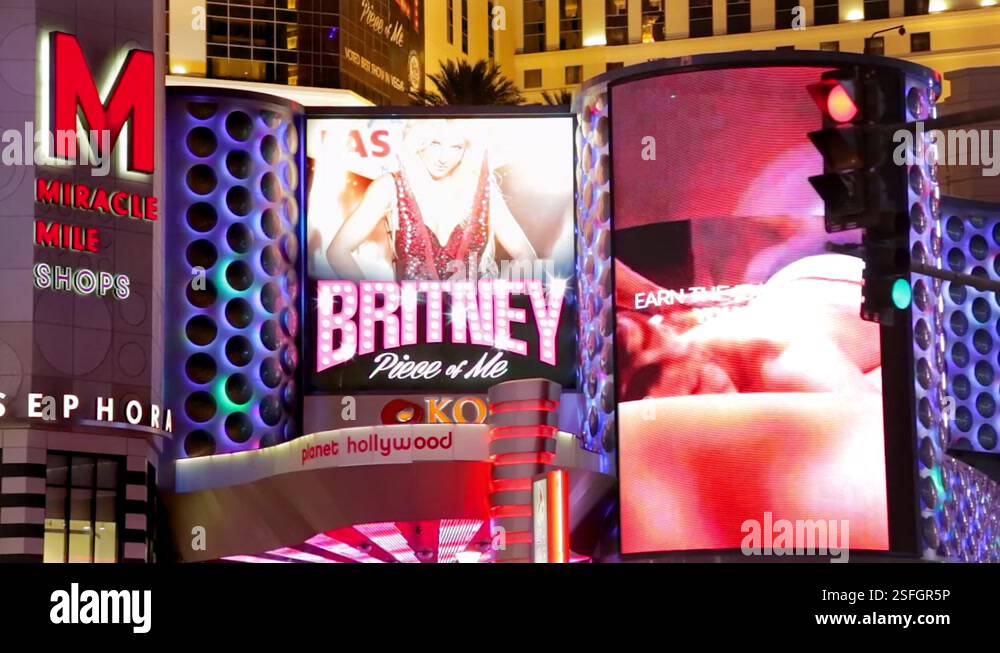 Jeton Britney Spears – Planet Hollywood Las Vegas, Piece Of Me, 5 Dollars, Neuf