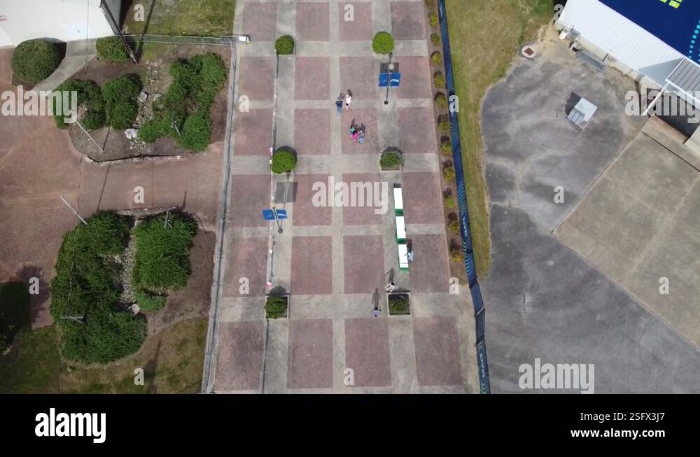 Entrance Path into Outdoor Event Stock Video Footage - Alamy