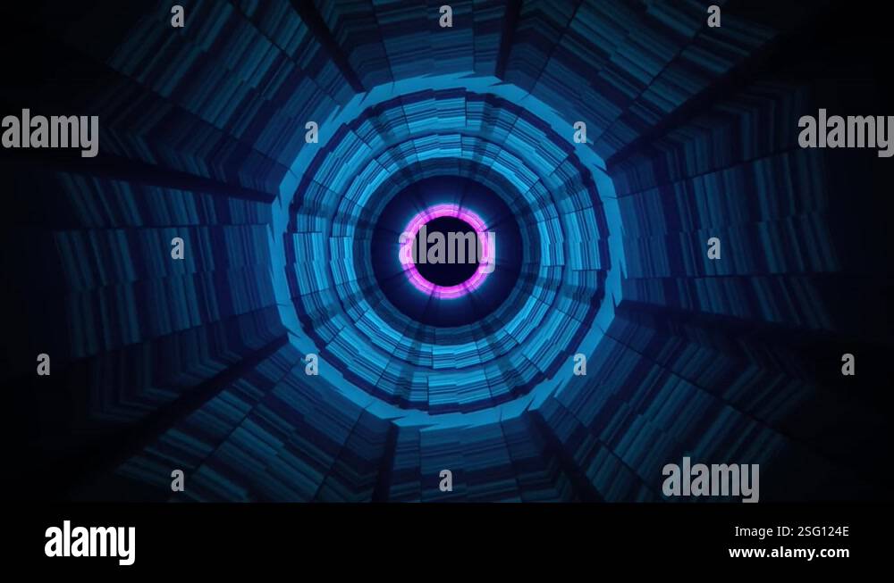 Abstract background 3D animation shiny futuristic object transforming ...