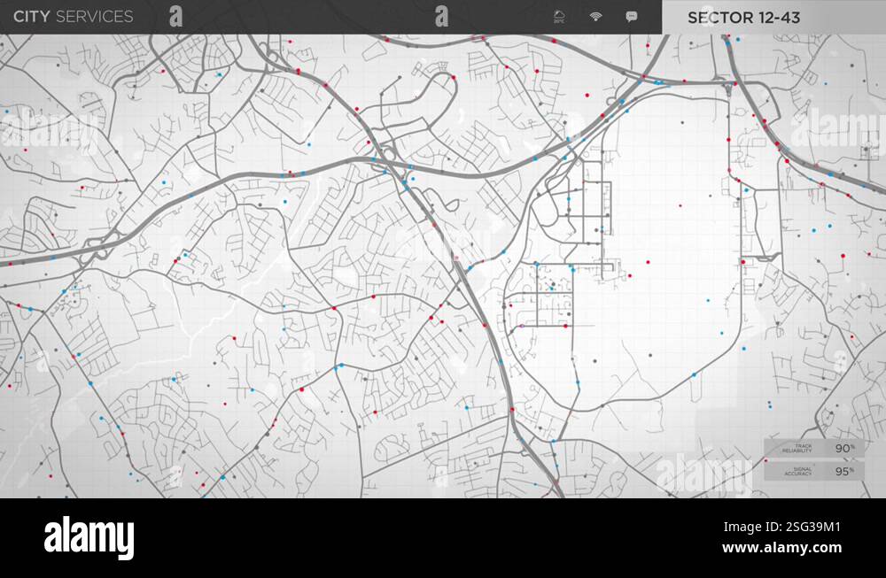 Satellite Rd Sa Satellite road map Stock Videos & Footage - HD and 4K Video Clips - Alamy