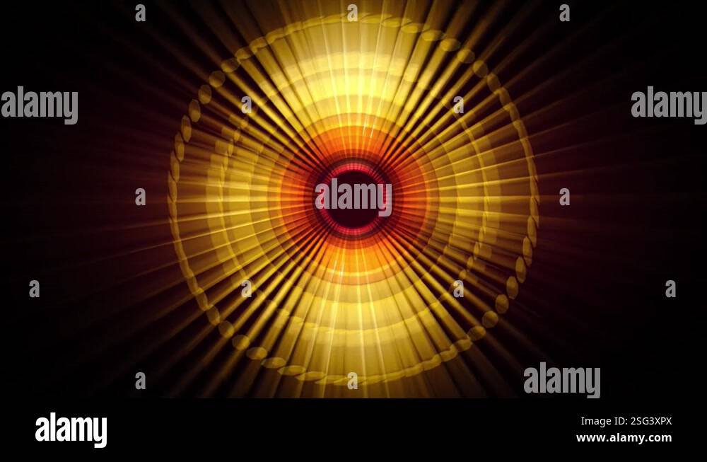 Abstract background 3D animation shiny futuristic object transforming ...