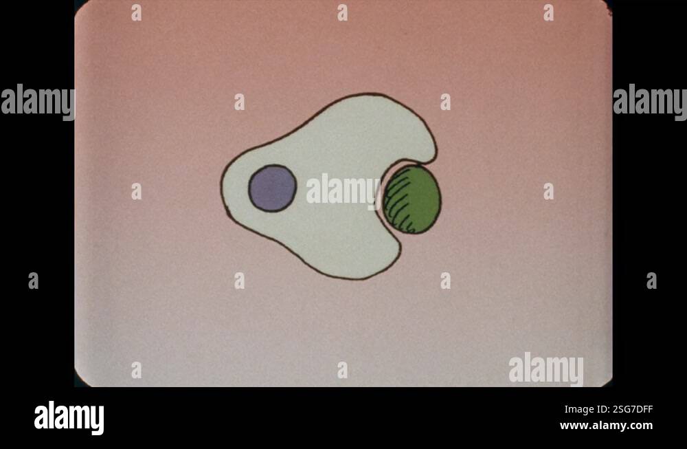 1990s: Animation - alien creature floats in air, speaks. An ...