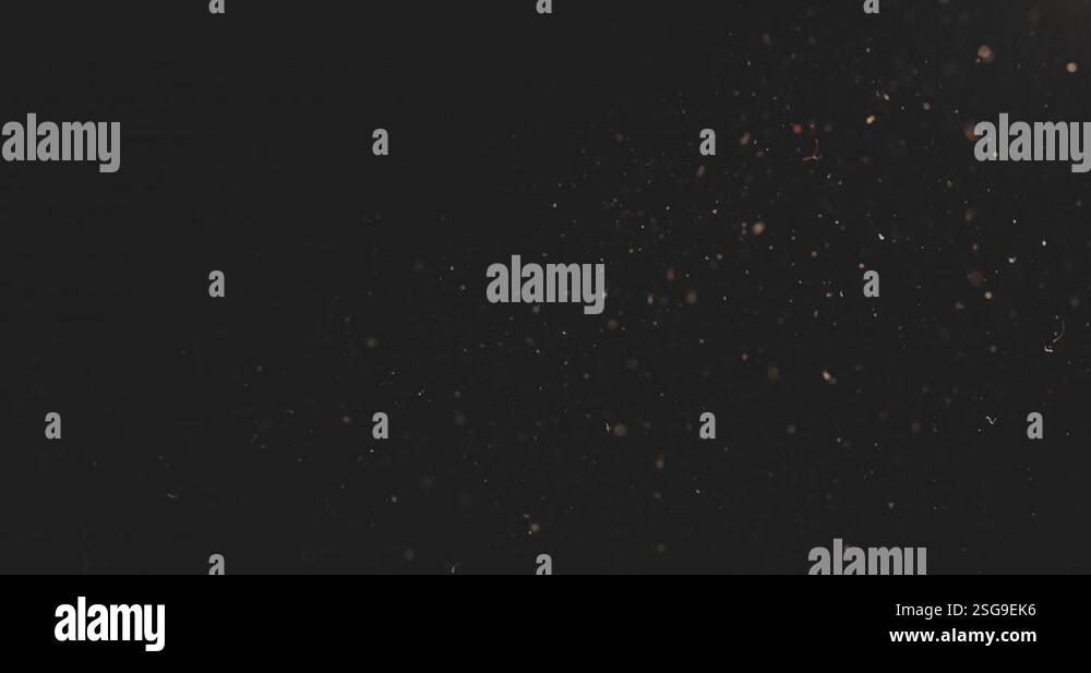 Shot of real dust particles floating in the air. Dust Particles ...