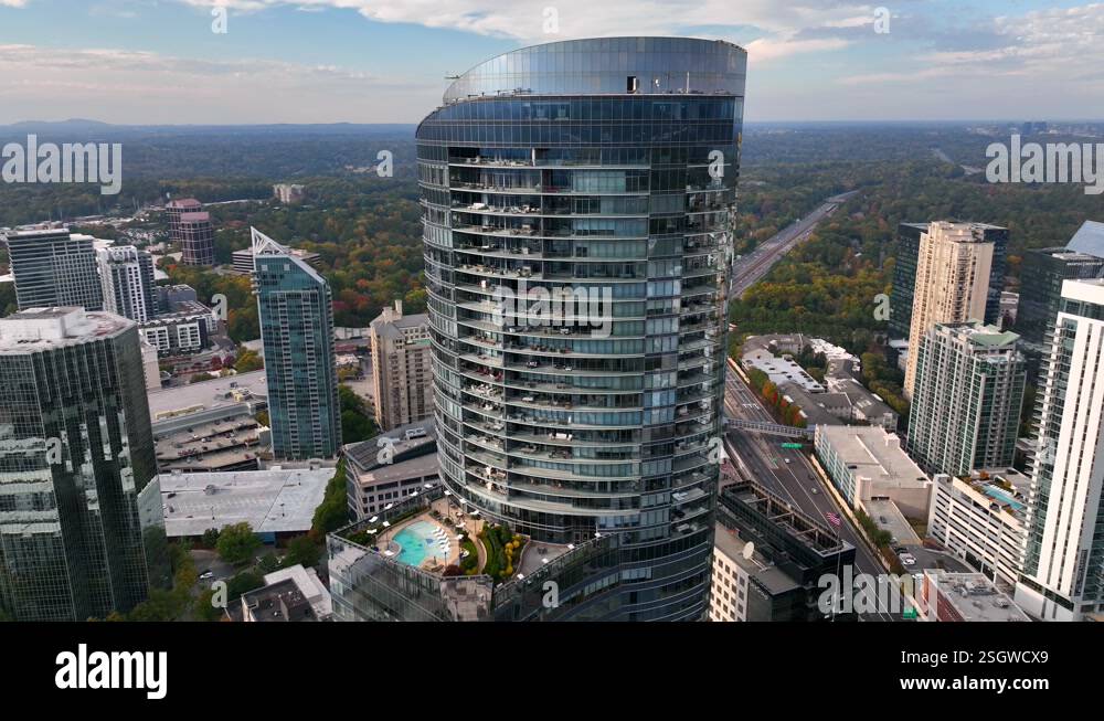 Luxury hotel and apartment building condos with pool and glass balcony ... - Upscale Apartment Complexes With Glass Pool