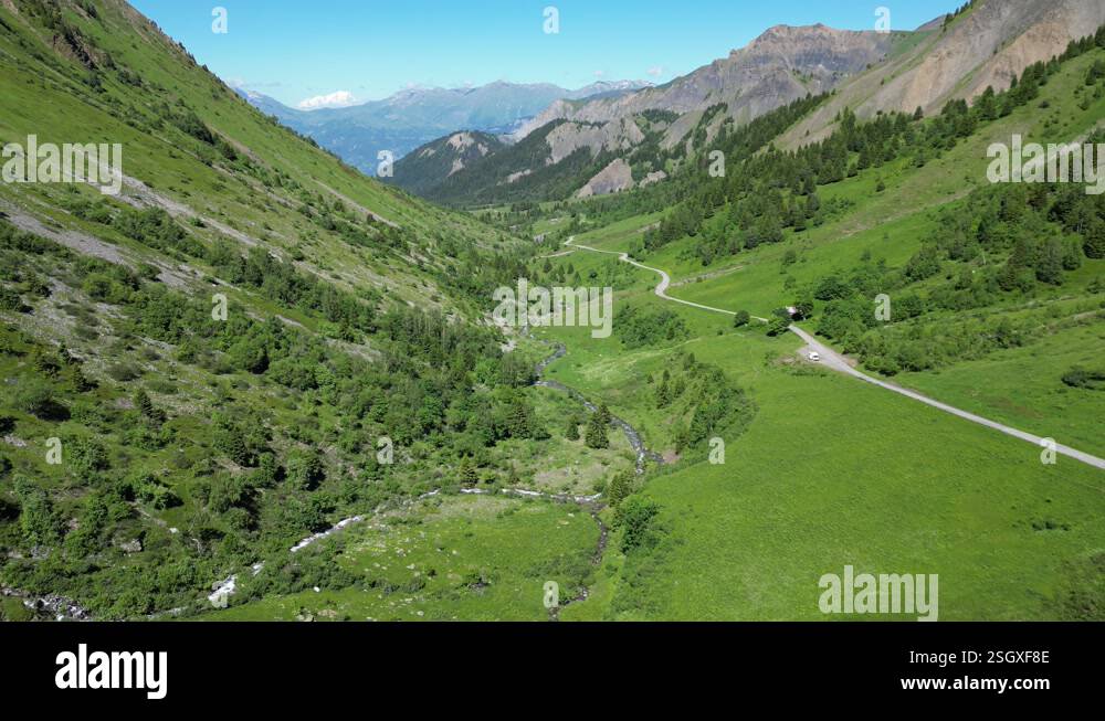 small-floating-river-and-green-valley-in-col-du-glandon-french-alps