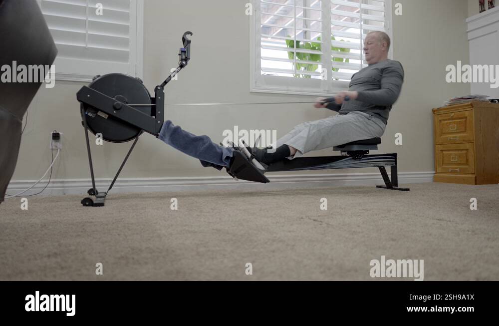 Rowing machine exercise Stock Videos & Footage - HD and 4K Video Clips ...