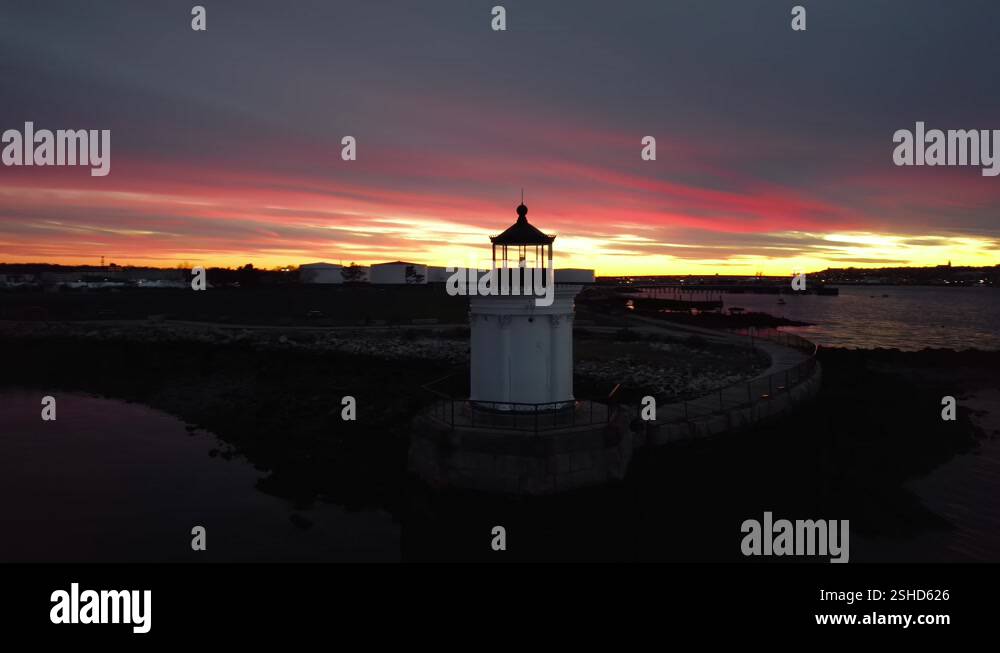 Sunset In Portland Maine Sunset In Portland Maine