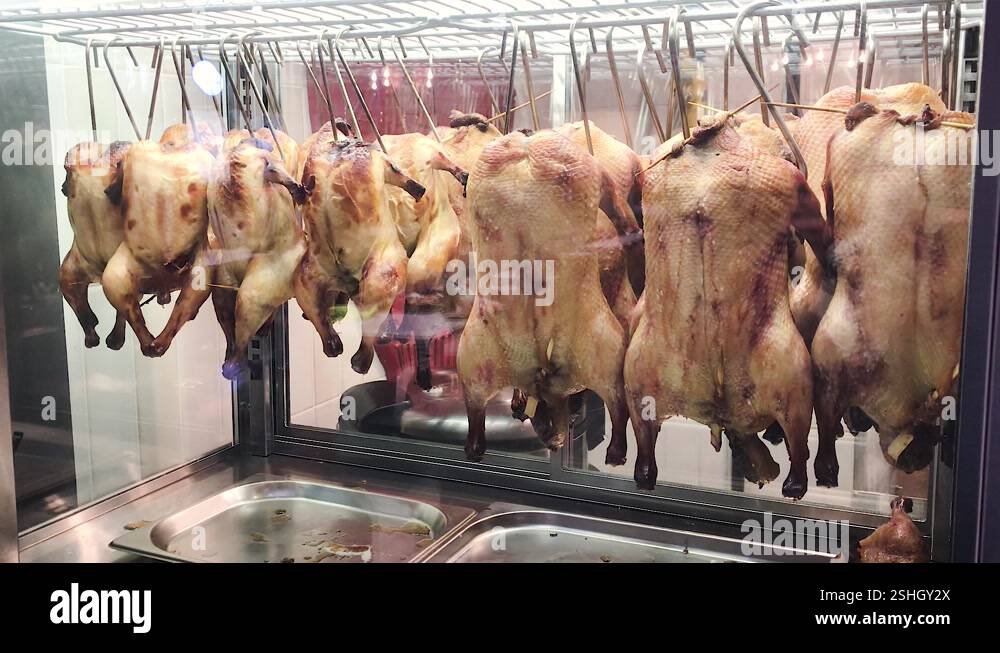 grilled trunks chicken cooked for eat Stock Video Footage - Alamy
