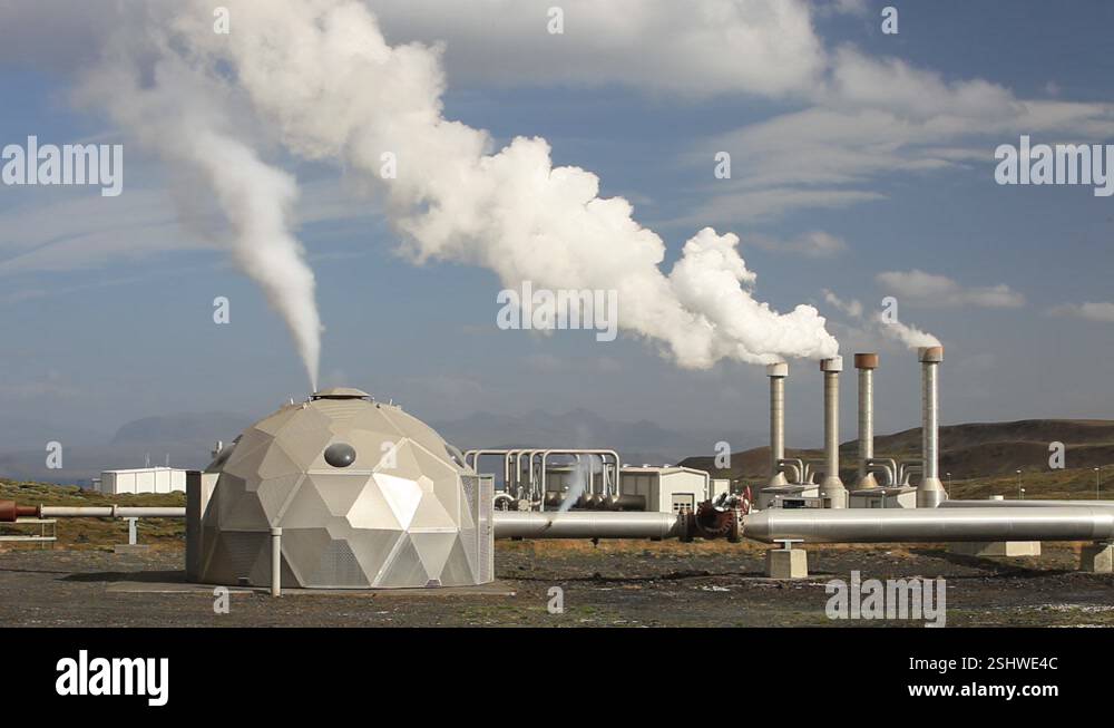 Hellisheidi geothermal power station in Hengill, Iceland is the worlds ...