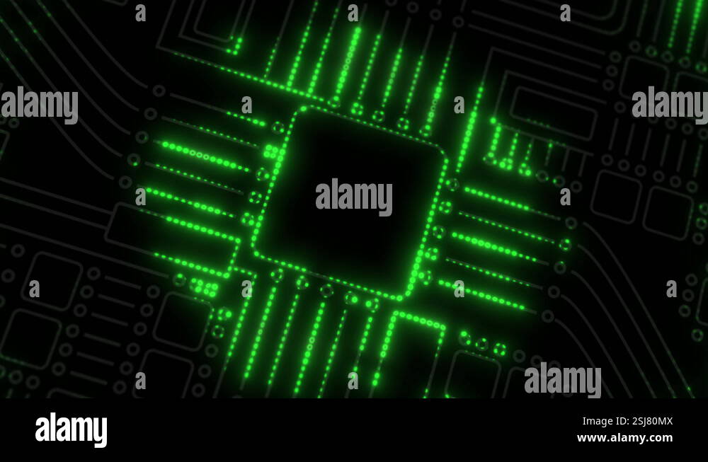 Circuit pulses explosion. Energy spreading in motherboard. Signals from ...