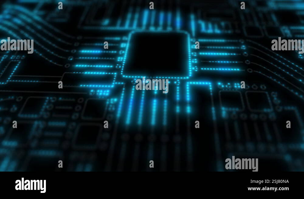 Circuit pulses explosion. Energy spreading in motherboard. Signals from ...
