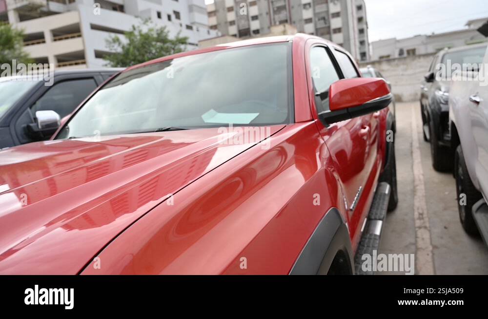 Toyota Rivo, Side mirror of a car close-up. Exterior detail Stock Video ...