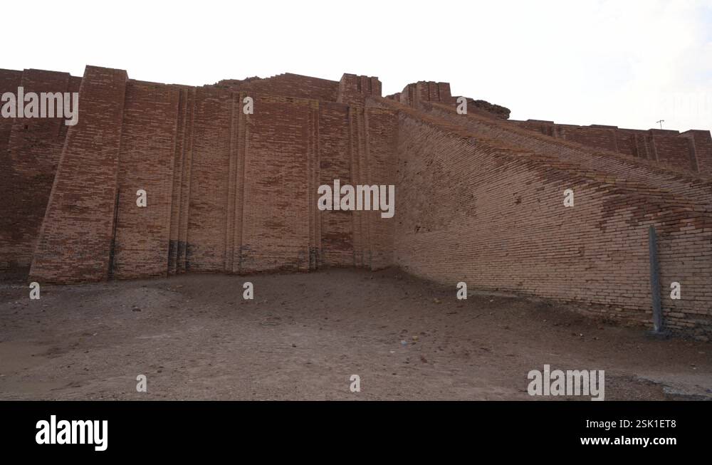 Ruins of UR, Ancient Ziggurat of UR Monument Structure in Iraq ...