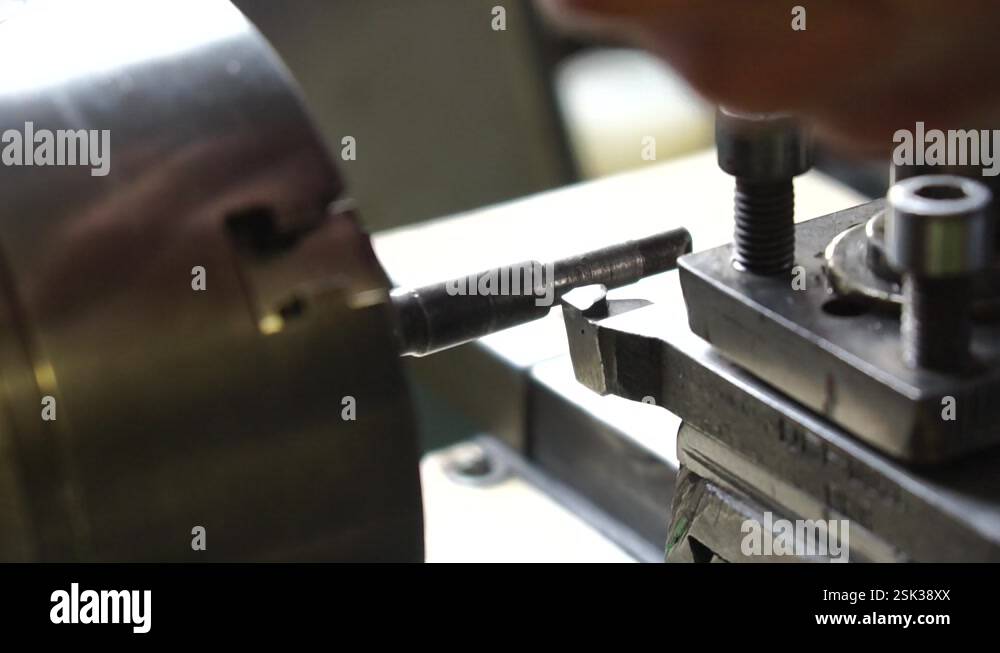 Close up lathe machine operation Stock Videos & Footage - HD and 4K ...