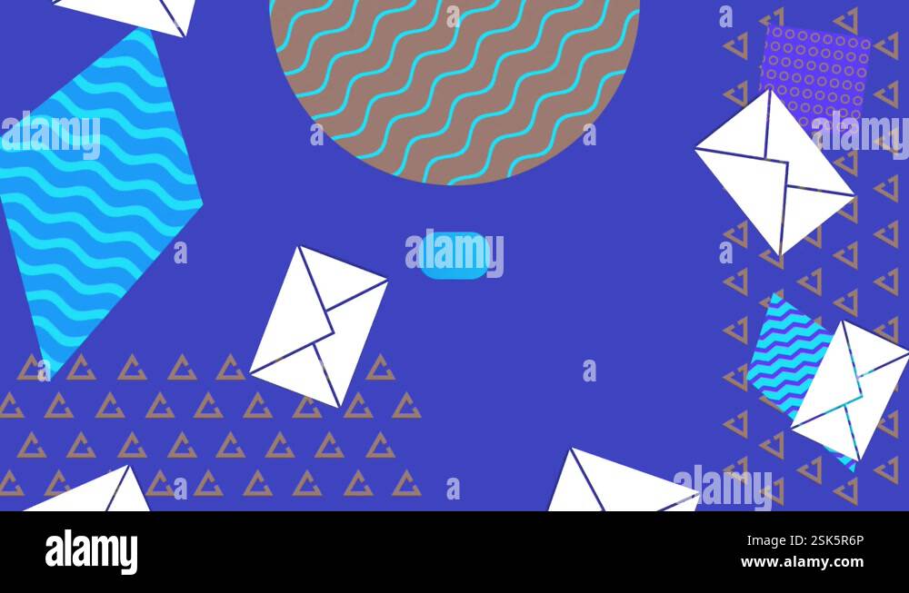 Envelope email sign pattern Stock Videos & Footage - HD and 4K Video ...