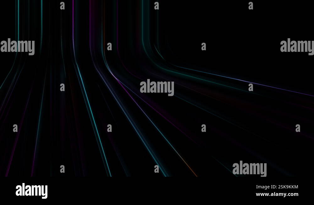 Blue purple neon laser lines abstract motion background Stock Video ...