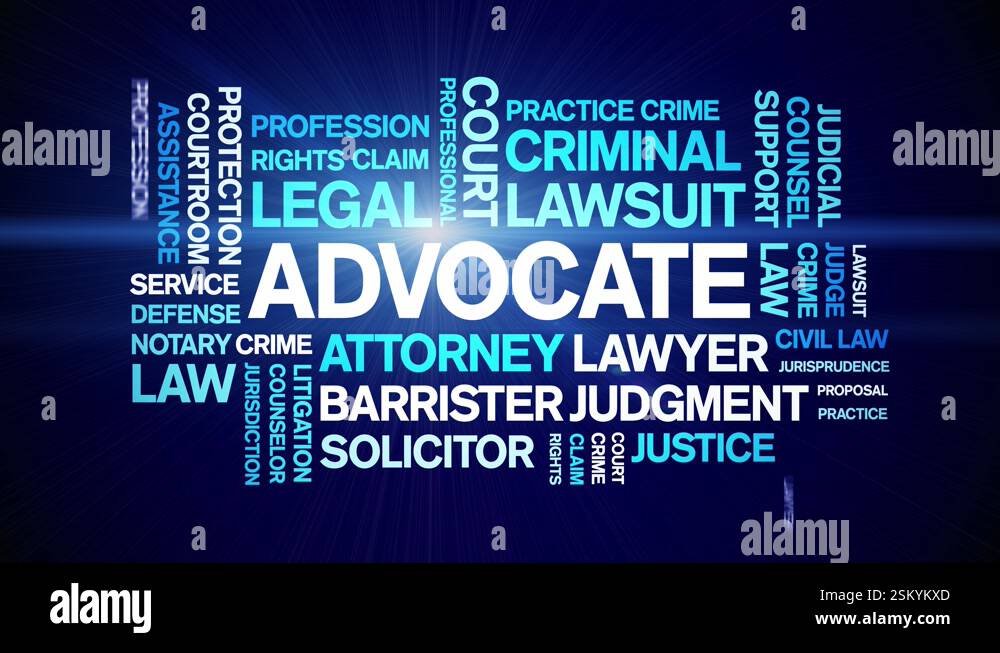 Advocation Animation Advocate animated word cloud,animation text kinetic typography seamless ...