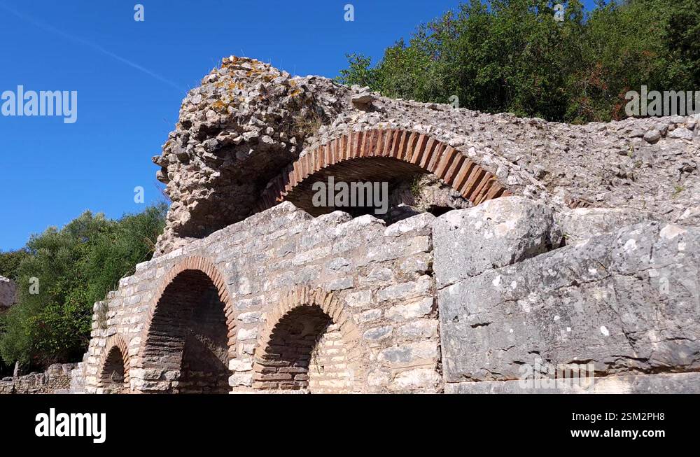 Roman Architecture Revealed in the Ancient Walls of Butrint City, a ...