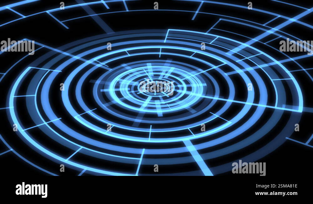 3D VJ Loop Circle Radial Geometric Patterns Audio Reactive X60 Degrees ...