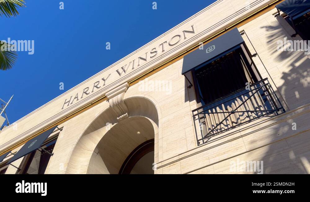 Harry Winston Store at Rodeo Drive Beverly Hills - LOS ANGELES, UNITED ...
