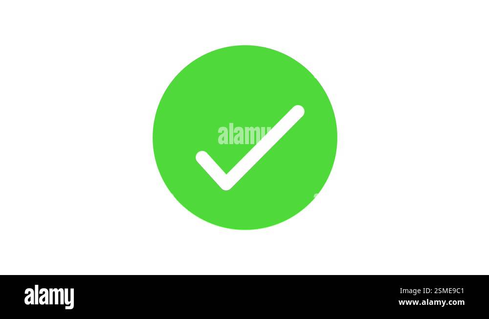 right and wrong for correct acceptance modern line design. 2d animation ...