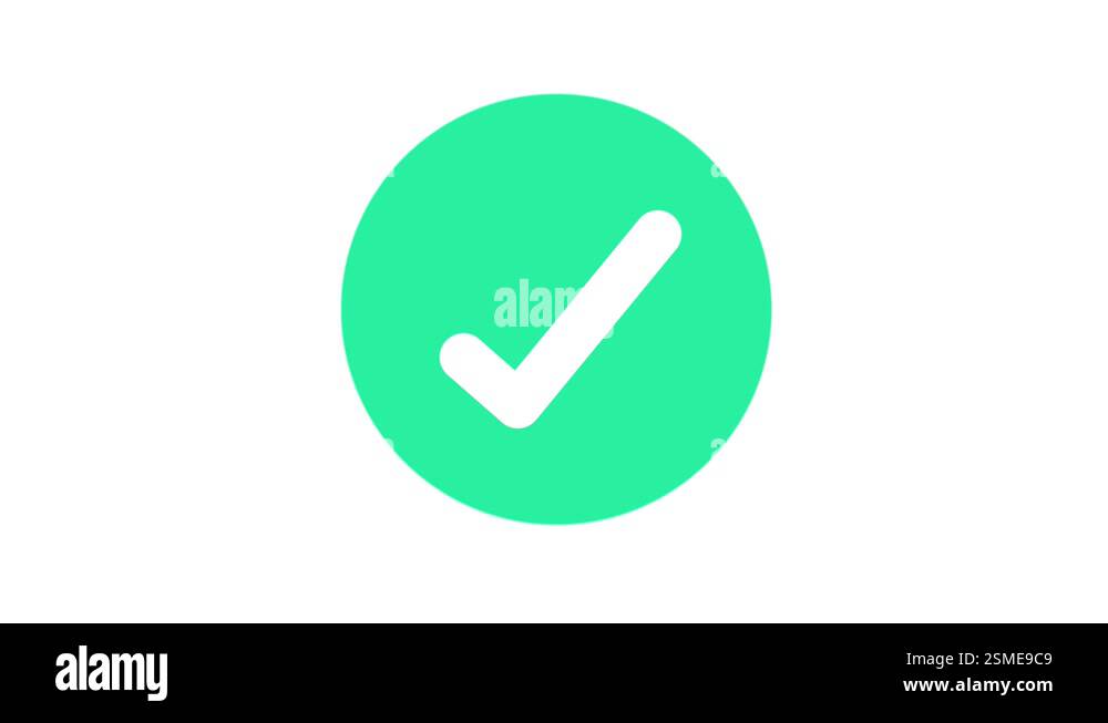 right and wrong for correct acceptance modern line design. 2d animation ...