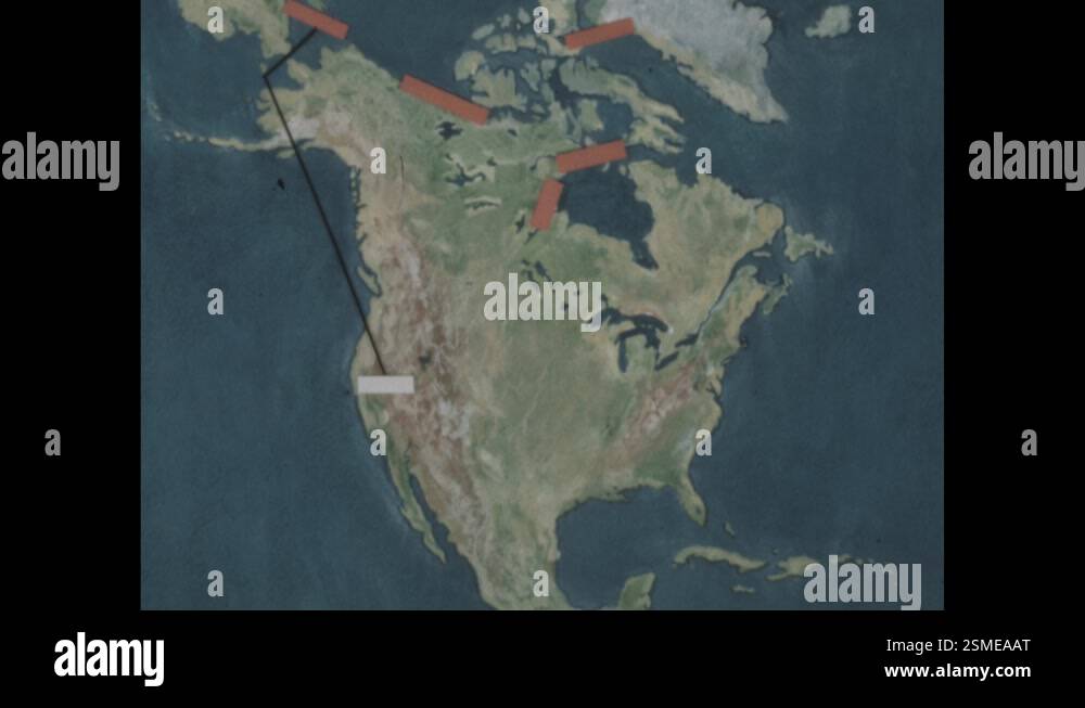 North american maps Stock Videos & Footage - HD and 4K Video Clips - Alamy
