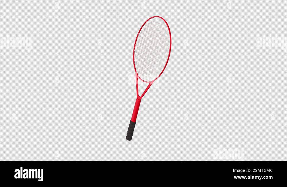 Tennis Racket Effect Rotation Gif Tennis Rackets Rotating on a Transparent Background. Seamless Loop ...