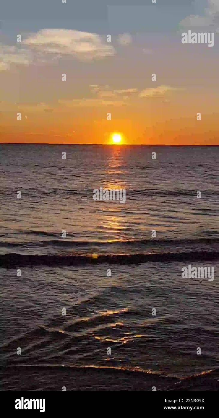 The first rays of sunlight rising through the sea water Stock Video ...