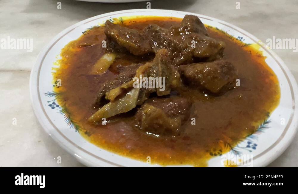 Delicious mutton curry with Kochi patha or mutton kossa with Bengali ...