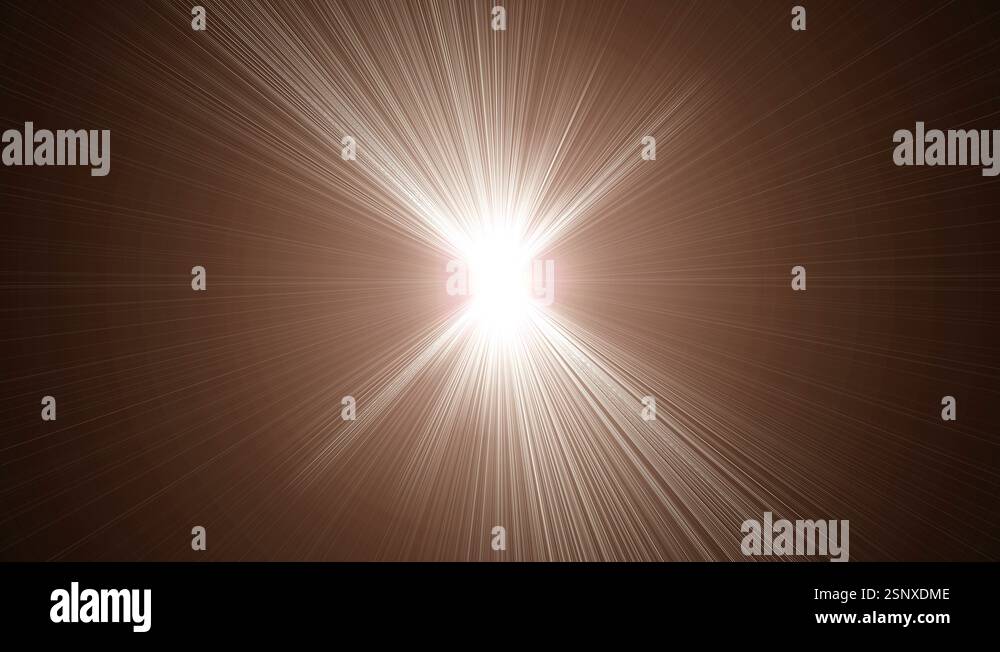 Sun Rays Animation Loop Center Stock Video Footage - Alamy