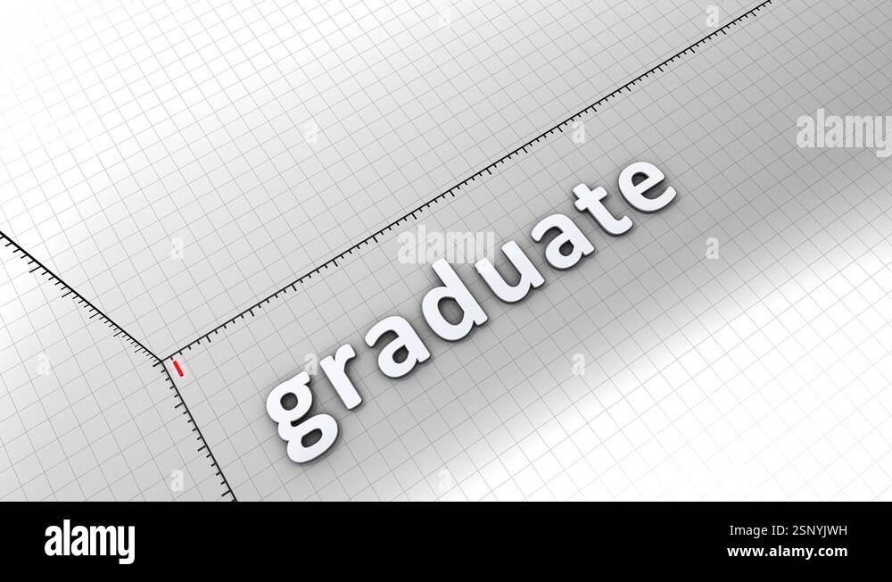 Growing chart graphic animation, Graduate Stock Video Footage - Alamy