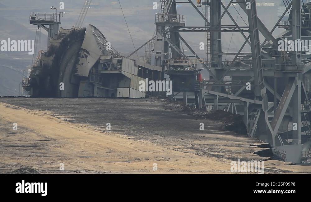 Bucket wheel excavator digging Stock Videos & Footage - HD and 4K Video ...