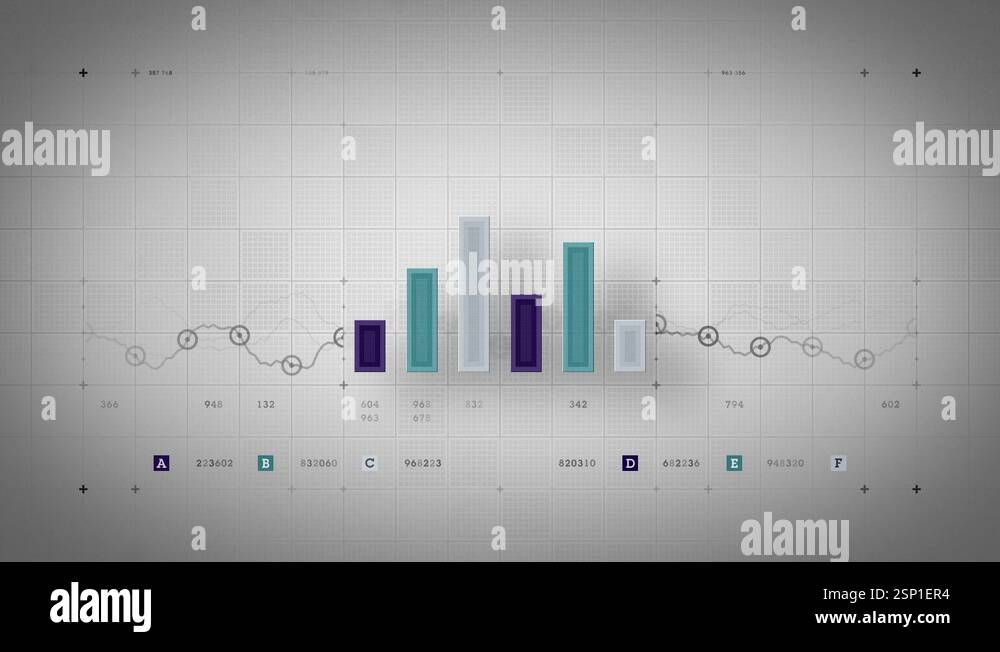 Bar Graph Loop Cool Lite Stock Video Footage - Alamy