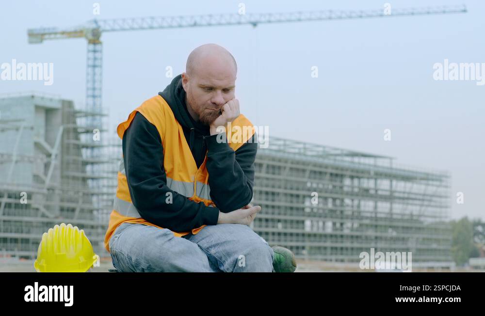 Upset sad construction worker Stock Videos & Footage - HD and 4K Video ...