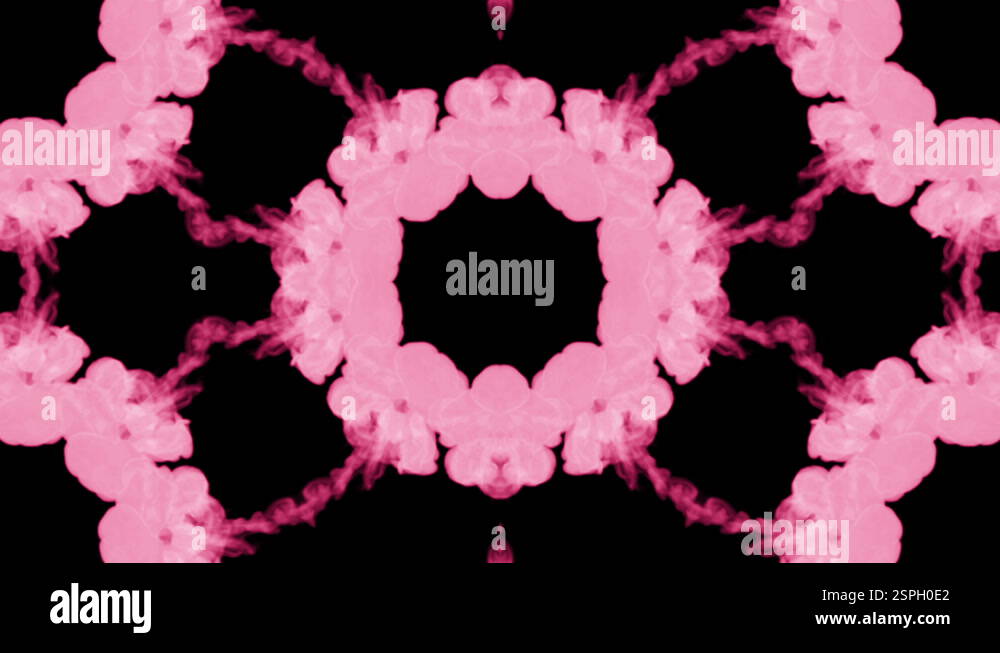 Fine Like This Rorshack Background like Rorschach inkblot test1. Fluorescent pink ink or smoke ...