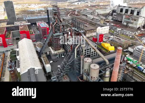 Picture of Aerial view of Esch-sur-Alzette, Luxembourg 02.11.2025 featuring ...