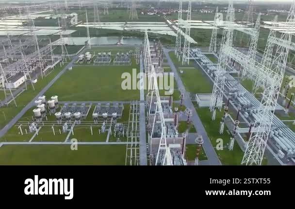 High Voltage Electric Power Transmission Line Towers. High voltage ...