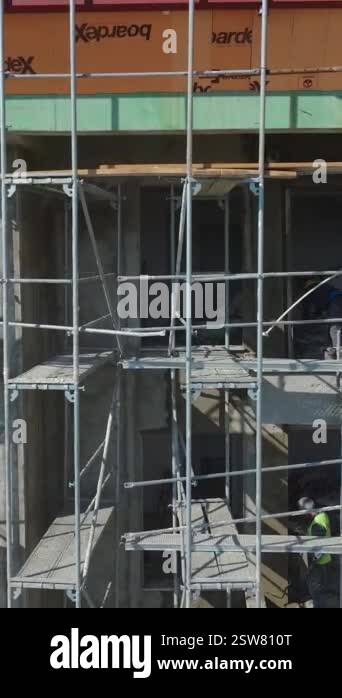 New infrastructure offering pools, landscaping, and modern facades ...