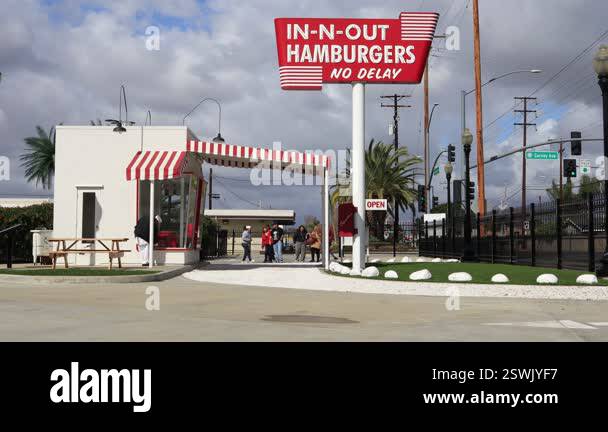 Baldwin Park, California February 14, 2025: Replica of the Original IN ...