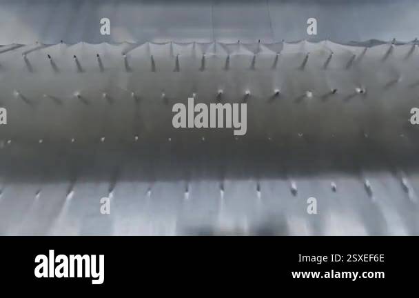 Spikes Packaging Machine Production of recycling, industry packaging. Bio packaging ...