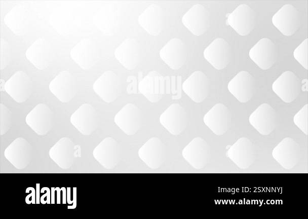 Animated White color futuristic multiple moving faded squares loop able ...