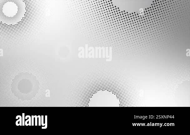 Animated Simple and classy white circular dots design rotating abstract ...