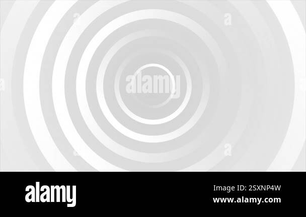 Animated White color complex and elegant multiple circle design loop ...
