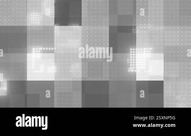 Animated White color box pattern futuristic abstract design with ...