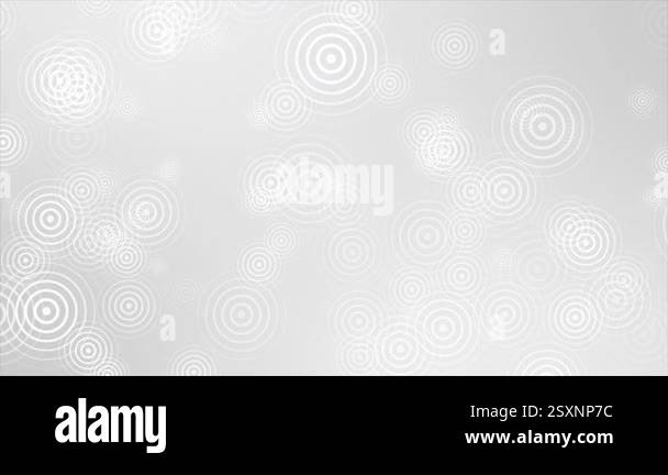 Animated White color simple and elegant multiple circular shapes modern ...